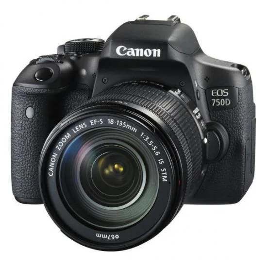 دوربین عکاسی کانن Canon 750D با لنز 135-18 STM (دست دوم)