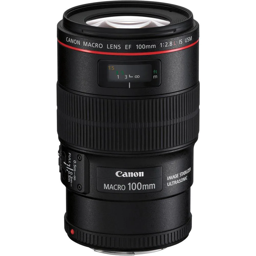 لنز کانن Canon EF 100mm f/2.8L Macro IS USM