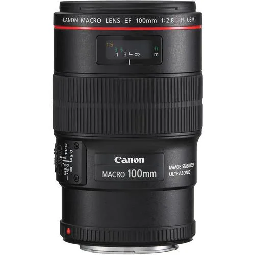 لنز کانن Canon EF 100mm f/2.8L Macro IS USM