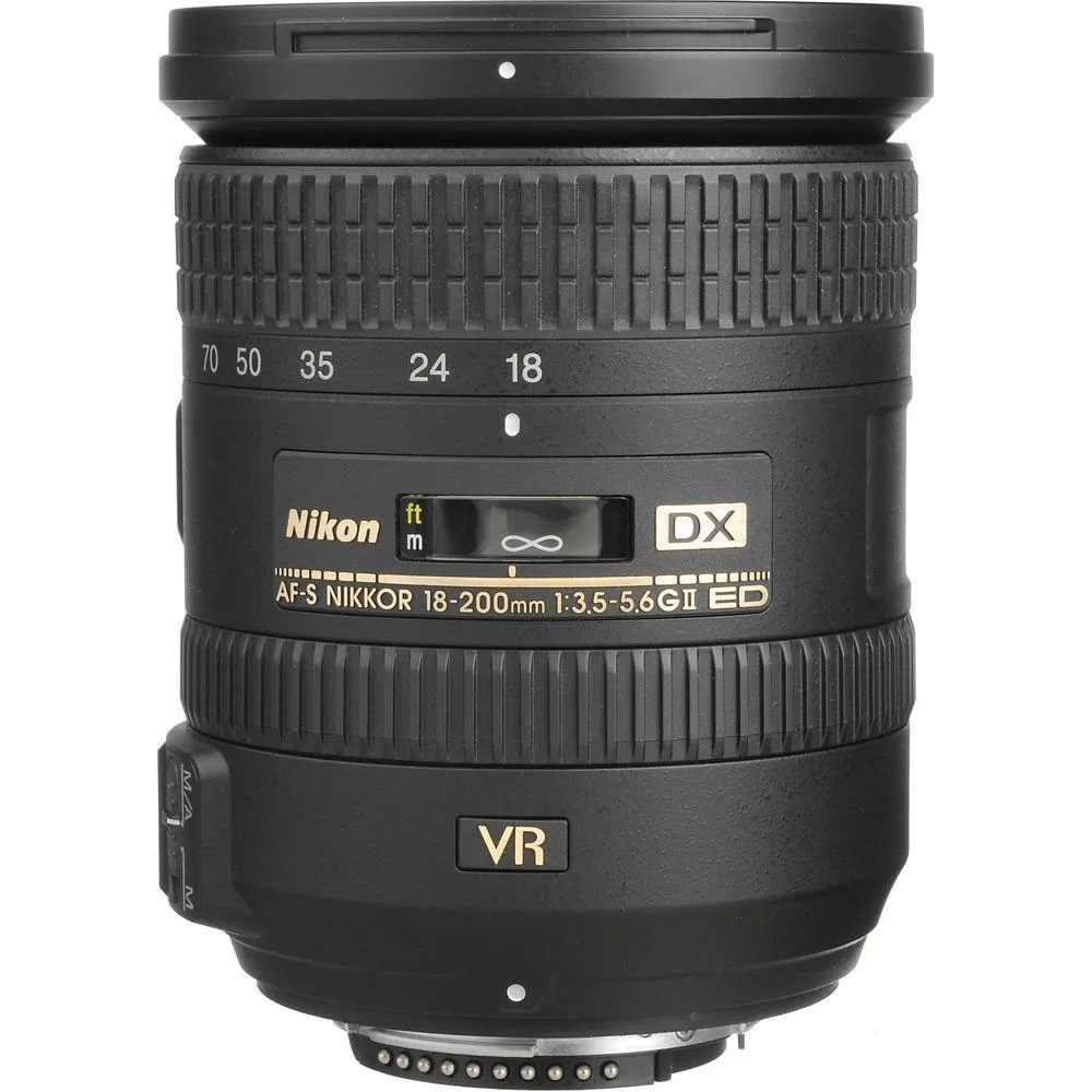 لنز Nikon AF-S DX Nikkor 18-200 mm f/3.5-5.6G ED VR II — تصویر 1