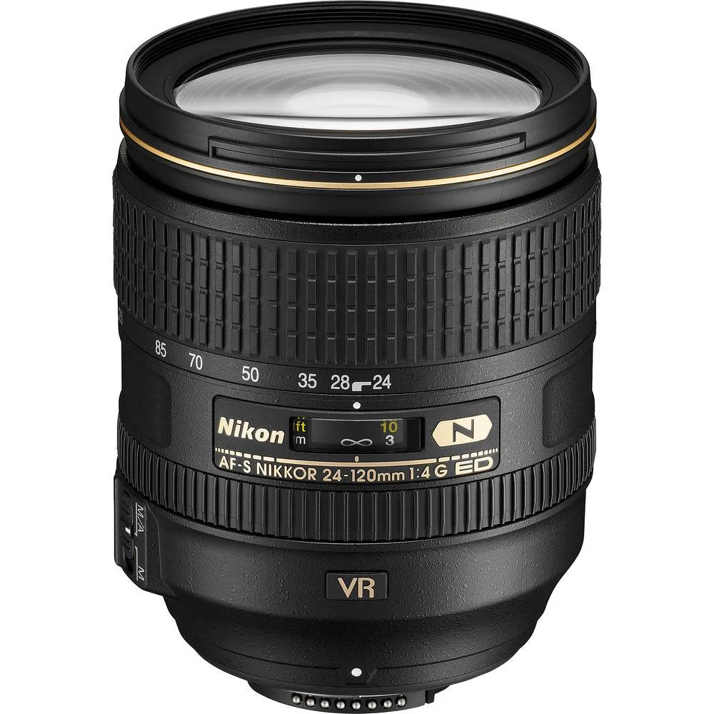 لنز نیکون Nikon AF-S Nikkor 24-120mm f/4G ED VR (دست دوم)