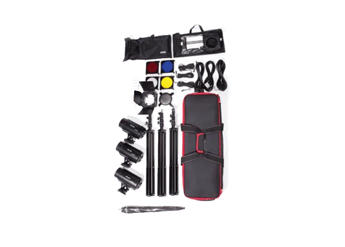 کیت فلاش چتری استودیویی Phottix Three 220 w — تصویر 1