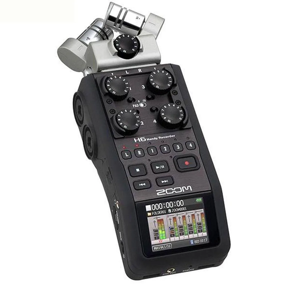 ویس رکوردر زوم Voice Recorder Zoom H6