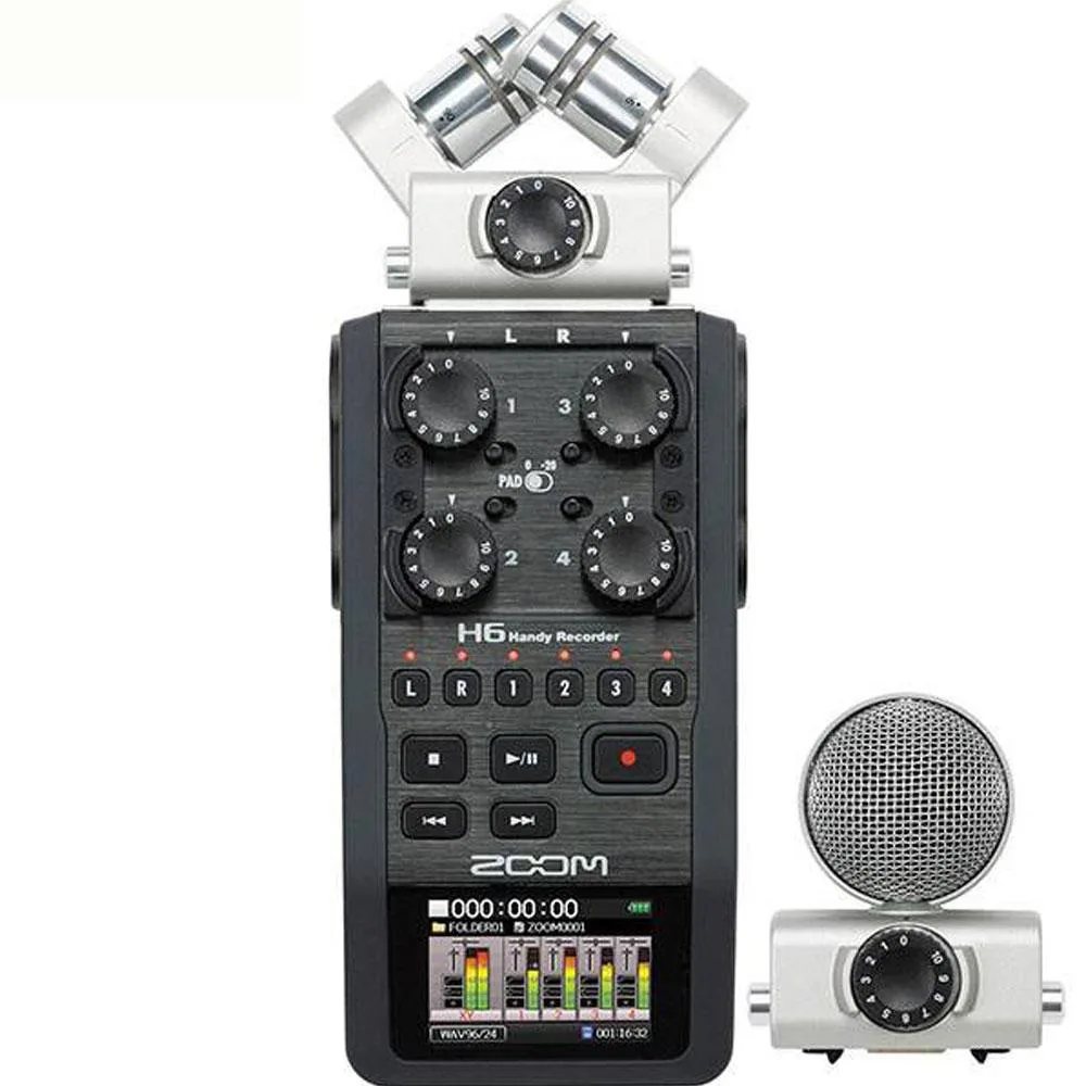 ویس رکوردر زوم Voice Recorder Zoom H6
