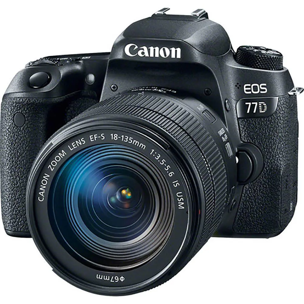 دوربین عکاسی کانن Canon 77D با لنز 135-18 IS USM (دست دوم)