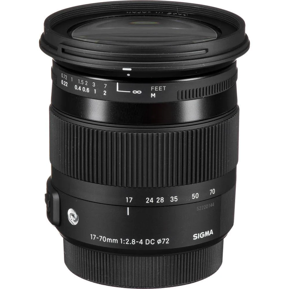 لنز سیگما Sigma 17-70mm F2.8-4 DC Macro OS HSM | C for Canon