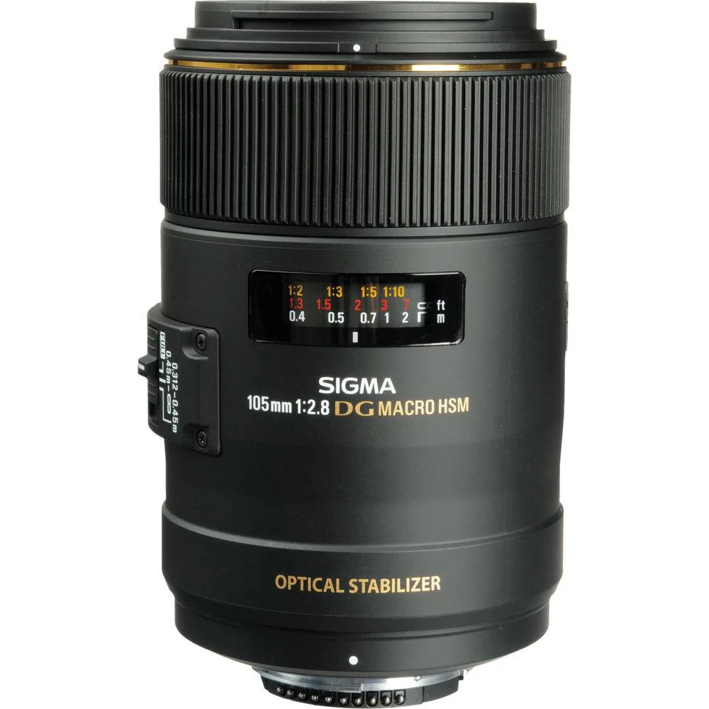 لنز سیگما Sigma 105mm F2.8 EX DG OS HSM Macro for Nikon