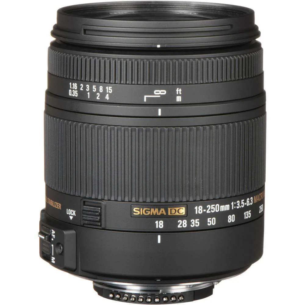 لنز سیگما Sigma 18-250mm F3.5-6.3 DC Macro OS HSM for Nikon — تصویر 2