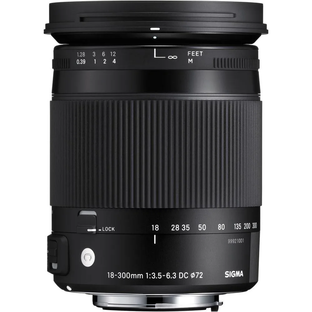 لنز سیگما Sigma 18-300 F3.5-6.3 DC Macro OS HSM | C for Nikon