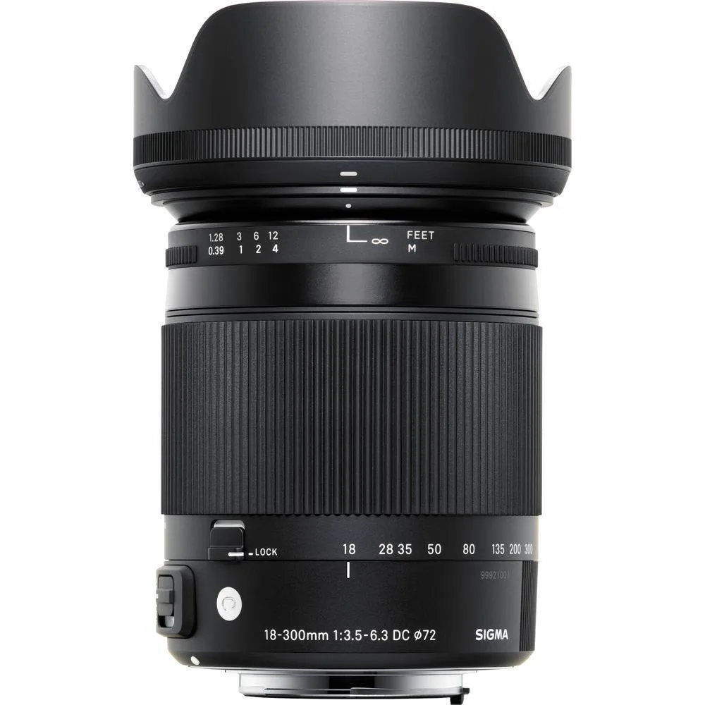 لنز سیگما Sigma 18-300 F3.5-6.3 DC Macro OS HSM | C for Canon