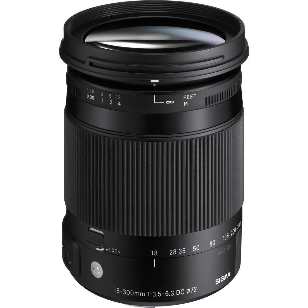 لنز سیگما Sigma 18-300 F3.5-6.3 DC Macro OS HSM | C for Nikon
