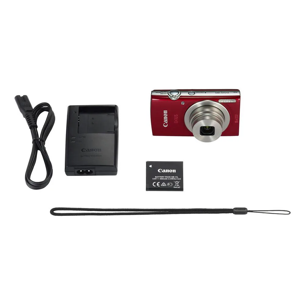 دوربین کامپکت / خانگی کانن Canon IXUS 185 قرمز — تصویر 6