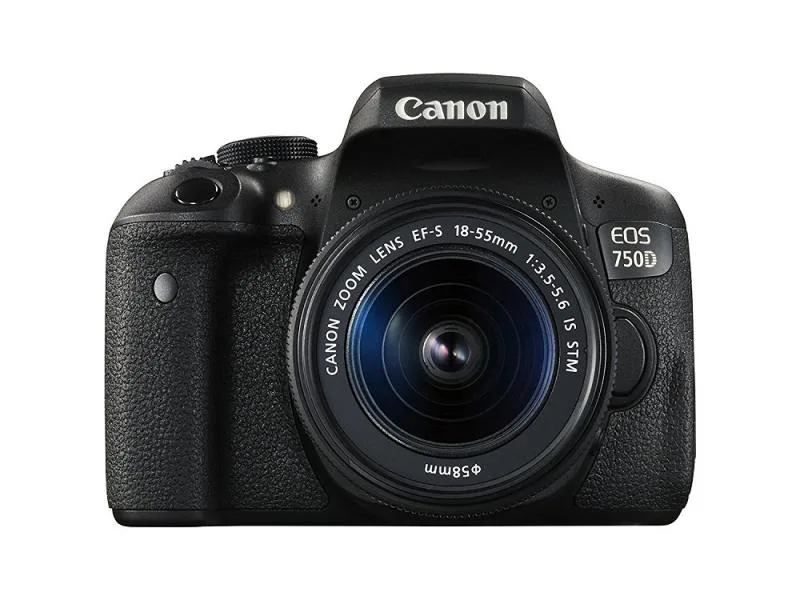 دوربین عکاسی کانن Canon 750D با لنز 55-18 (دست دوم)