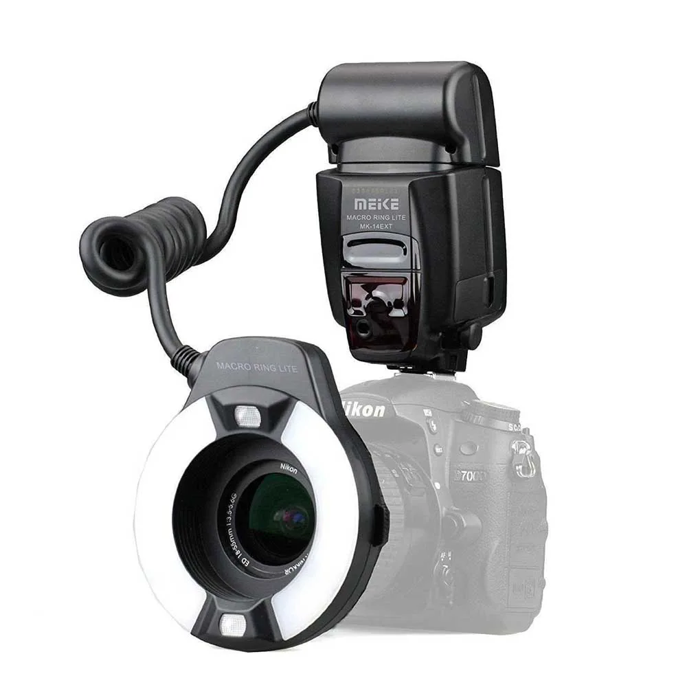 رینگ فلاش میک Meike MK-14EXT TTL for Canon