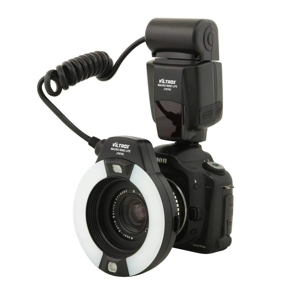رینگ فلاش ویلتروکس مدل Viltrox JY670 C برای کانن