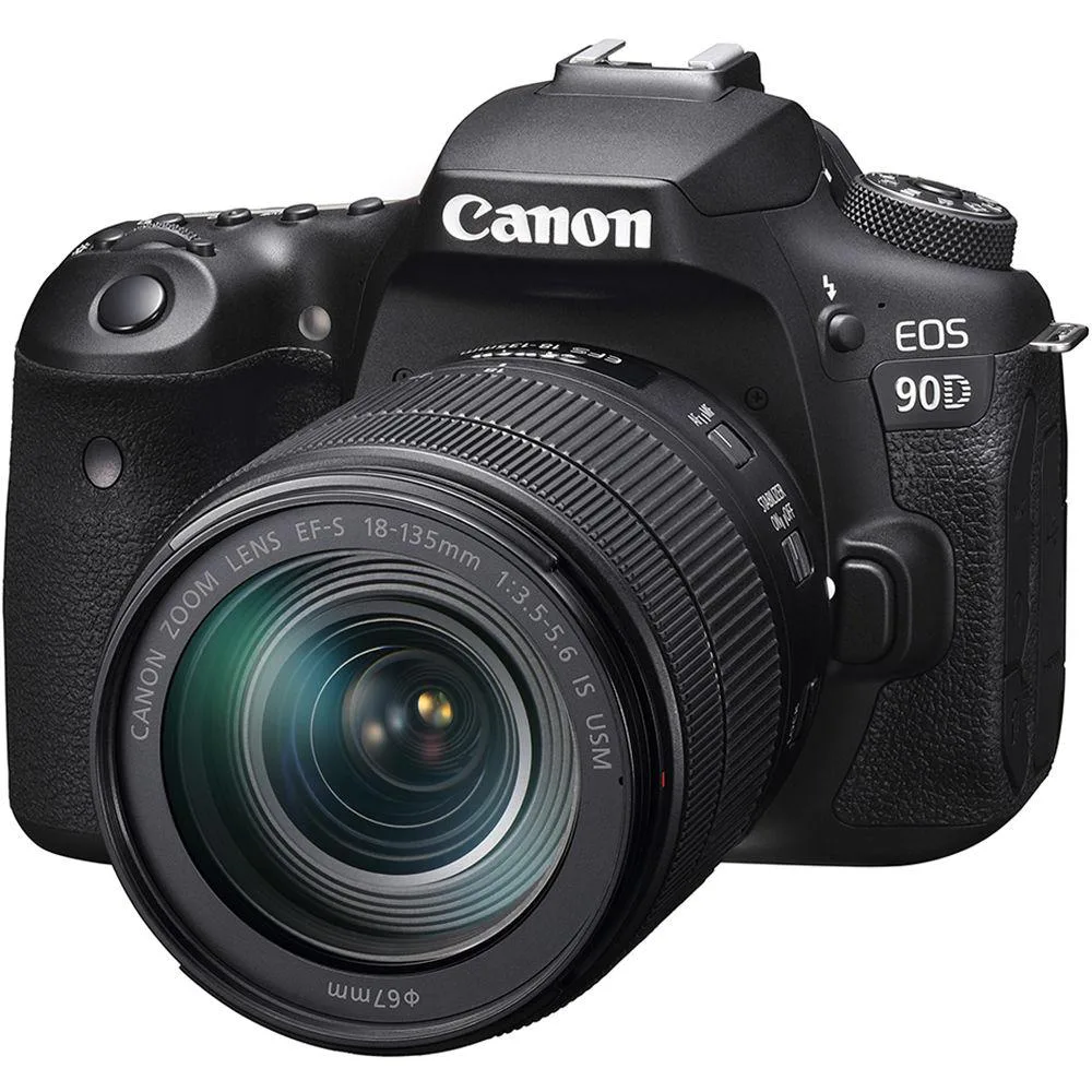 دوربین عکاسی کانن Canon 90D 18-135 IS USM (دست دوم) — تصویر 1