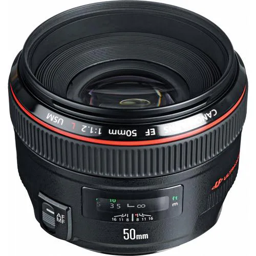 لنز کانن Canon EF 50mm f/1.2L USM Lens (دست دوم) — تصویر 3