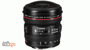 لنز کانن EF 8-15 mm f/4L Fisheye USM