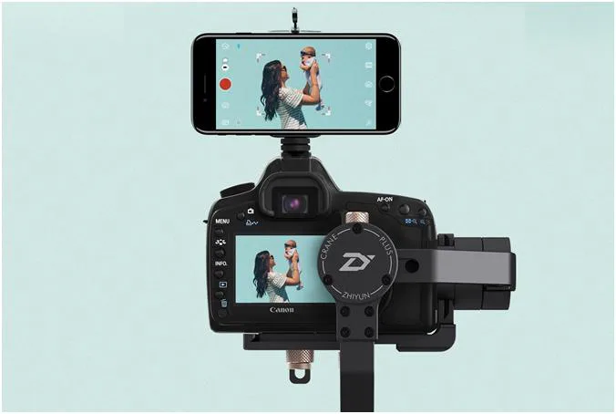 تصویر از گیمبال دوربین ژیون کرین پلاس Zhiyun-Tech CRANE PLUS