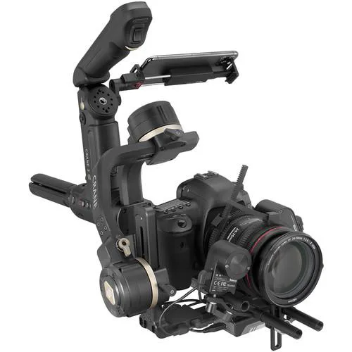 تصویر از پک کریتیو کرین ۳ اس Zhiyun-Tech CRANE 3S Creative Pack در حالت دستی