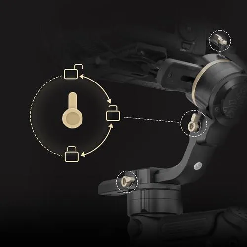 تصویر از قفل پک کریتیو کرین ۳ اس Zhiyun-Tech CRANE 3S Creative Pack