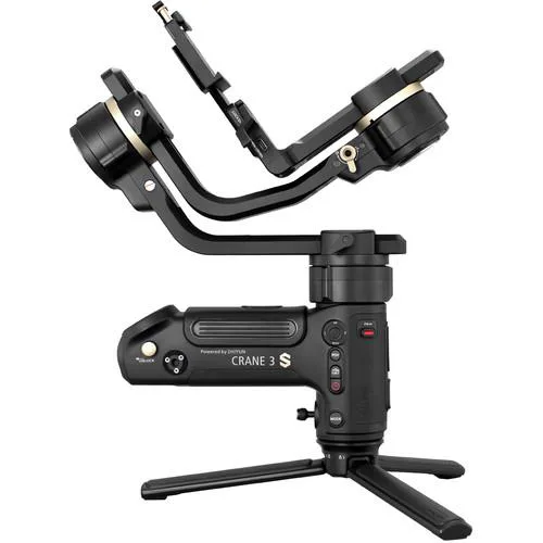 گیمبال دوربین ژیون کرین ۳ اس به همراه موتور فوکوس Zhiyun-Tech CRANE 3S With Motor Focus — تصویر 2
