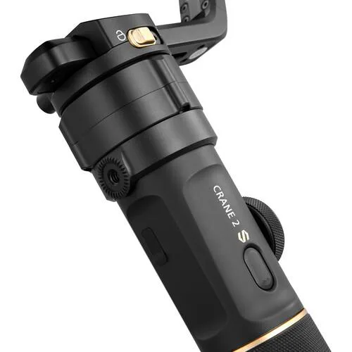 تصویر از بخش قفل روی دسته گیمبال دوربین ژیون کرین 2 اس کمبو Zhiyun-Tech CRANE 2S Combo Kit