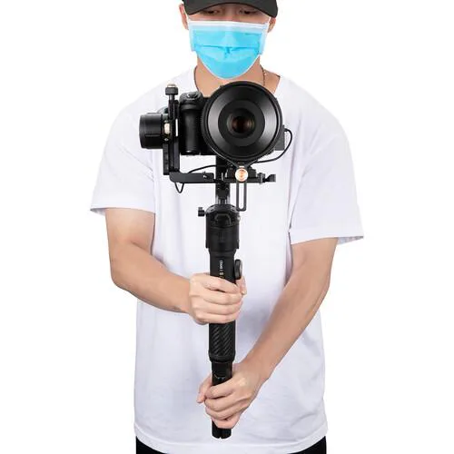 تصویر از نحوه استفاده به صورت دستی از گیمبال دوربین ژیون کرین 2 اس کمبو Zhiyun-Tech CRANE 2S Combo Kit