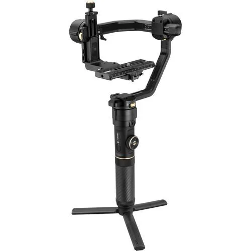 تصویر از گیمبال دوربین ژیون کرین 2 اس کمبو Zhiyun-Tech CRANE 2S Combo Kit به صورت ایستاده بدون دوربین