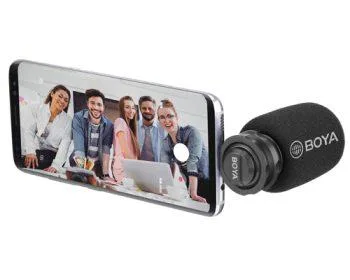 میکروفن موبایل بویا مدل BY-DM100 با جک USB-C