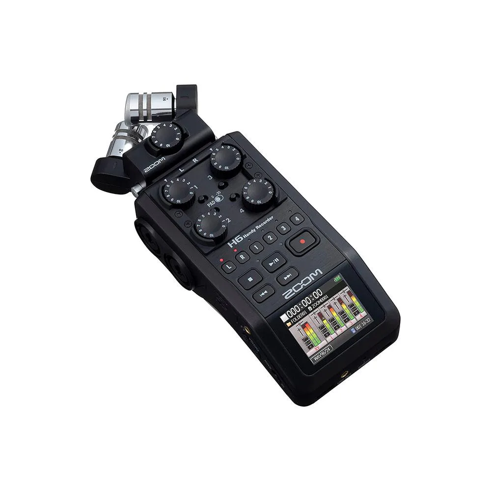 ویس رکوردر زوم Zoom H6 Black 2020 Version — تصویر 2