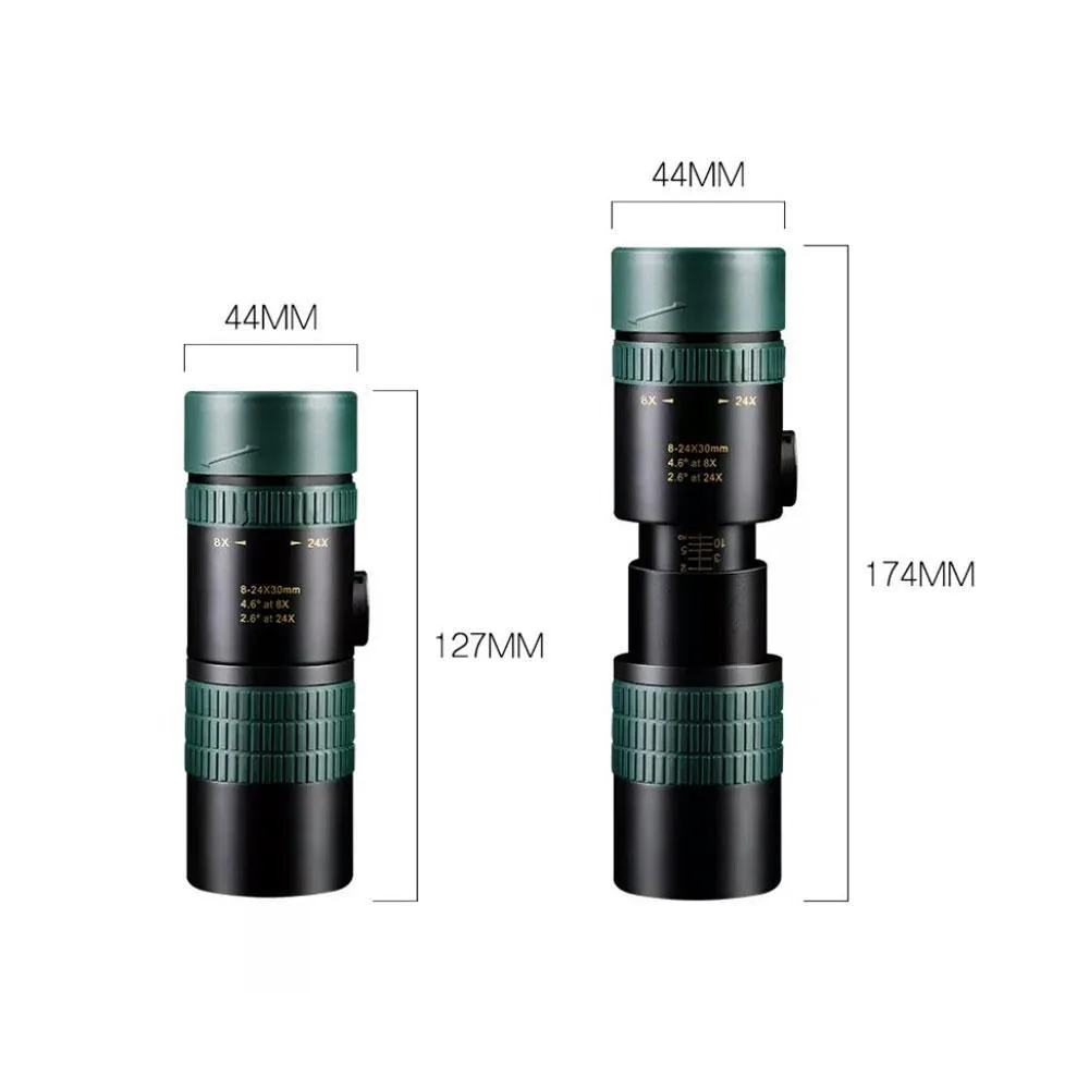 دوربین تک چشمی 24X با قابلیت نصب بر روی موبایل Monocular camera — تصویر 2