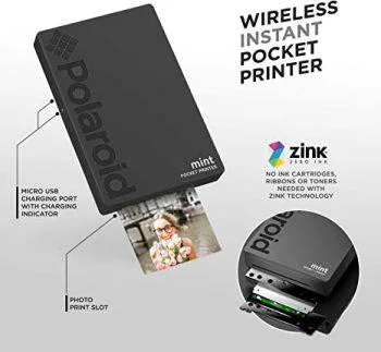 پرینتر پولاروید Polaroid mint Instant Digital Pocket Printer Black