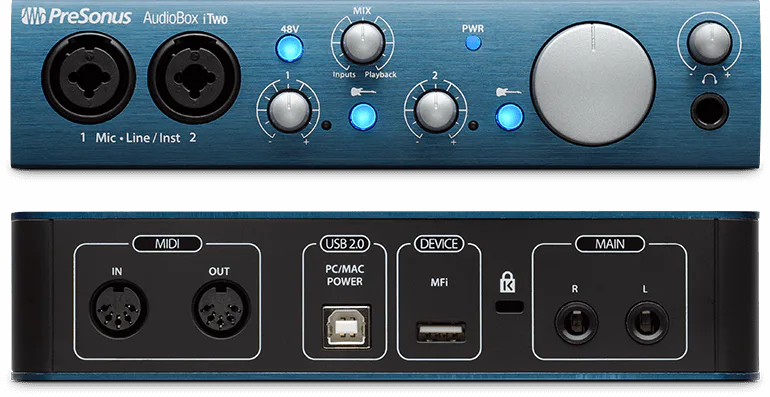 کارت صدا Presonus Audiobox iTwo