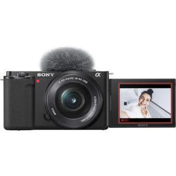 صفحه نمایش دوربین عکاسی بدون آینه سونی Sony ZV-E10 with 16-50mm Lens