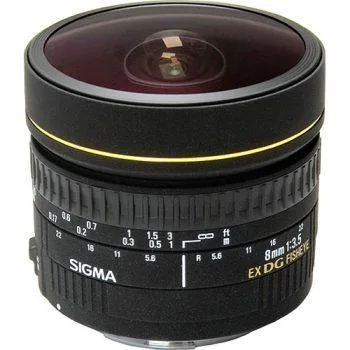 لنز Sigma 8mm f/3.5 EX DG