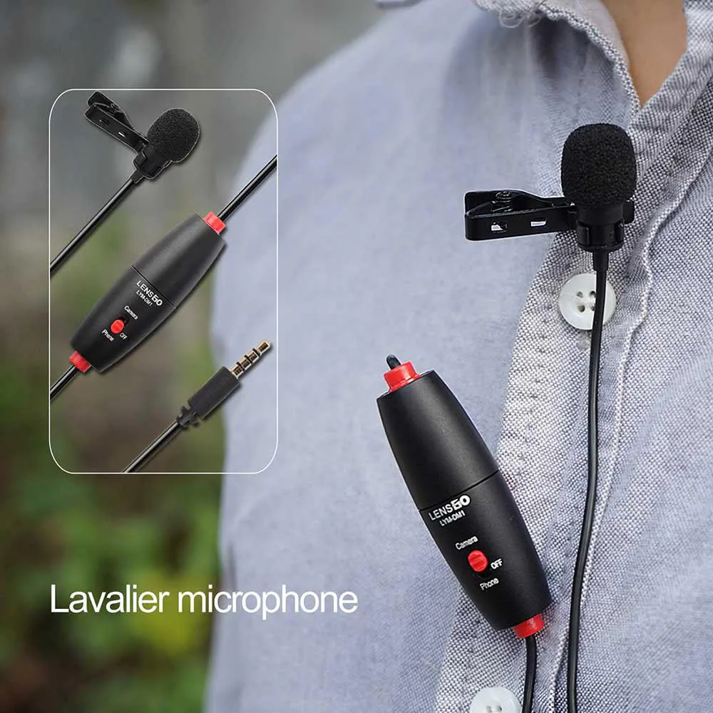 میکروفن یقه ای لنزگو LENSGO LYM-DM1 — تصویر 1