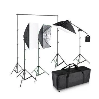کیت نور ثابت 4 لامپ Diamond LED Kit 4 LAMP + پایه فون 5×3