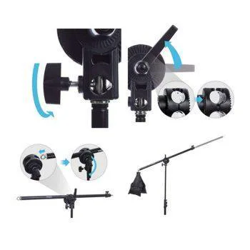 کیت نور ثابت 4 لامپ Diamond LED Kit 4 LAMP + پایه فون 5×3