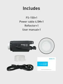 نور ال ای دی نانلایت Nanlite FS-150