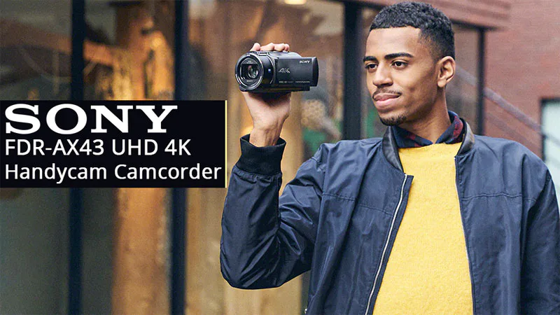 دوربین فیلمبرداری سونی Sony FDR-AX43 UHD 4K Handycam Camcorder