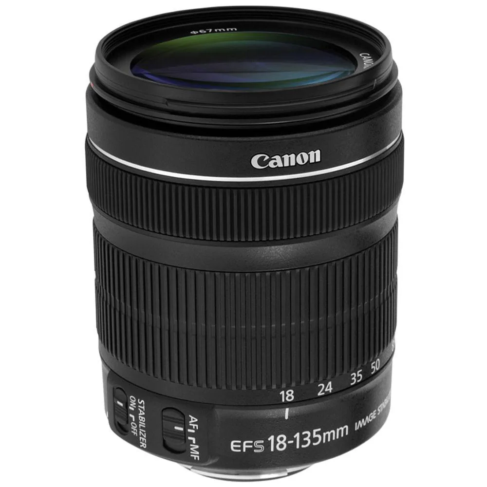 لنز کانن Canon EF-S 18-135 mm F/3.5-5.6 IS STM (دست دوم)