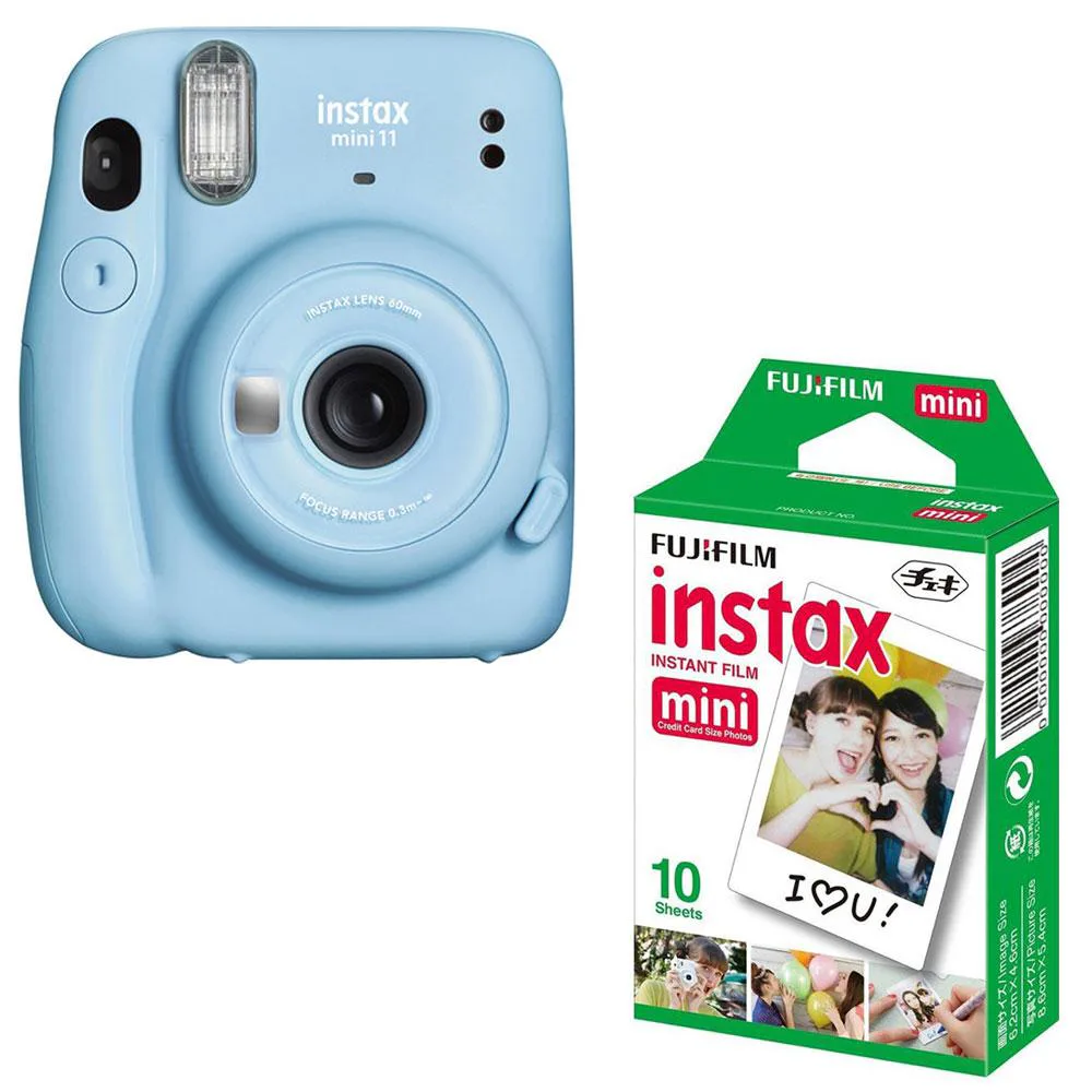 دوربین عکاسی فوجی فیلم FUJIFILM INSTAX Mini 11 + کاغذ 10 عددی