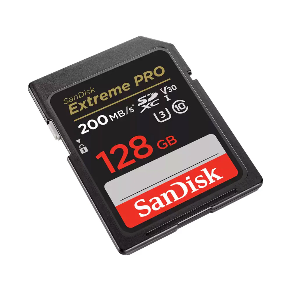 کارت حافظه سندیسک SANDISK EXTREME PRO SDHC 128GB 200MB/s