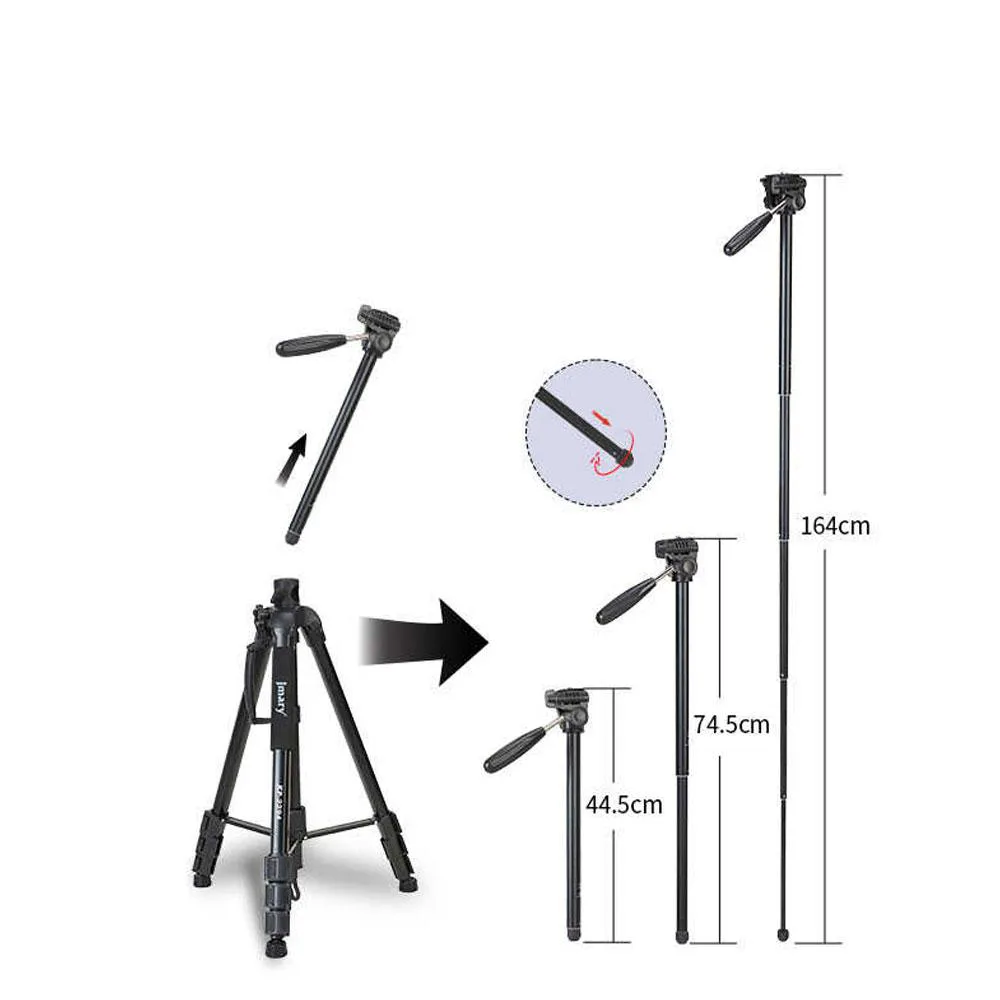 سه پایه دوربین جیماری Jmary KP2294 Tripod — تصویر 2