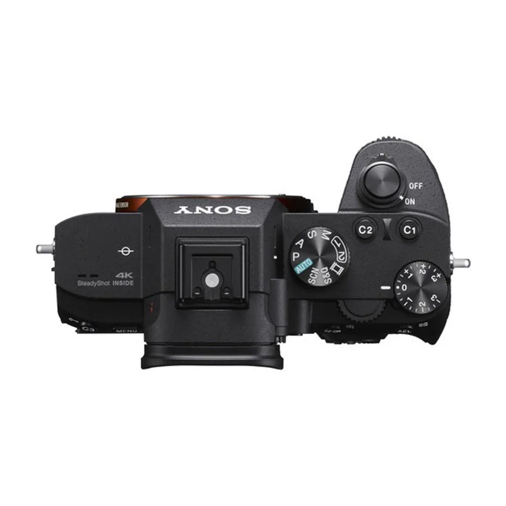 نمای بالایی دوربین بدون آینه سونی Sony Alpha a7 III Mirrorless