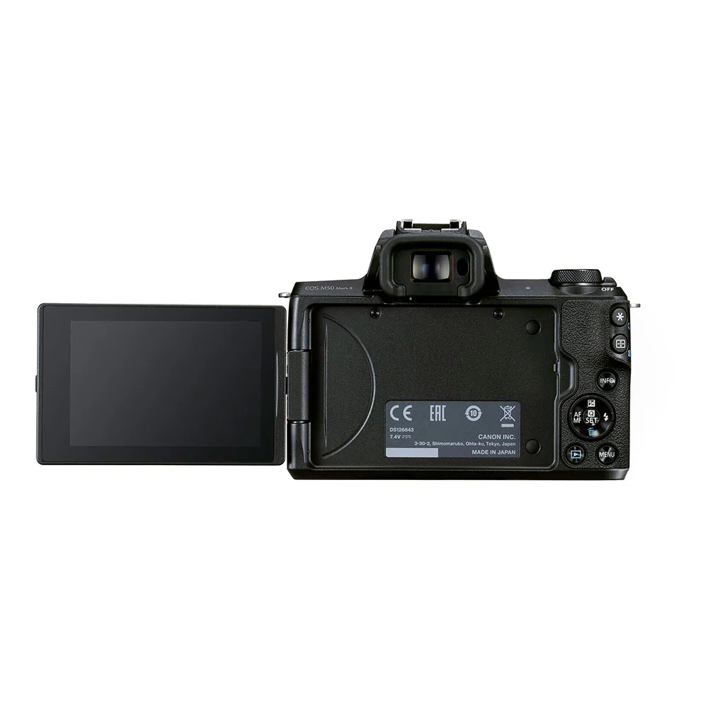 دوربین عکاسی کانن Canon M50 Mark II with EF-M 15-45mm (دست دوم) — تصویر 4