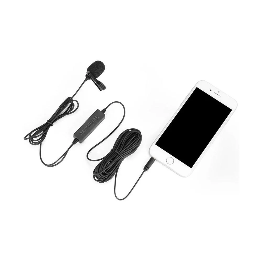 میکروفن یقه‌ای موبایل استریو سارامونیک Saramonic LavMicro-S — تصویر 2