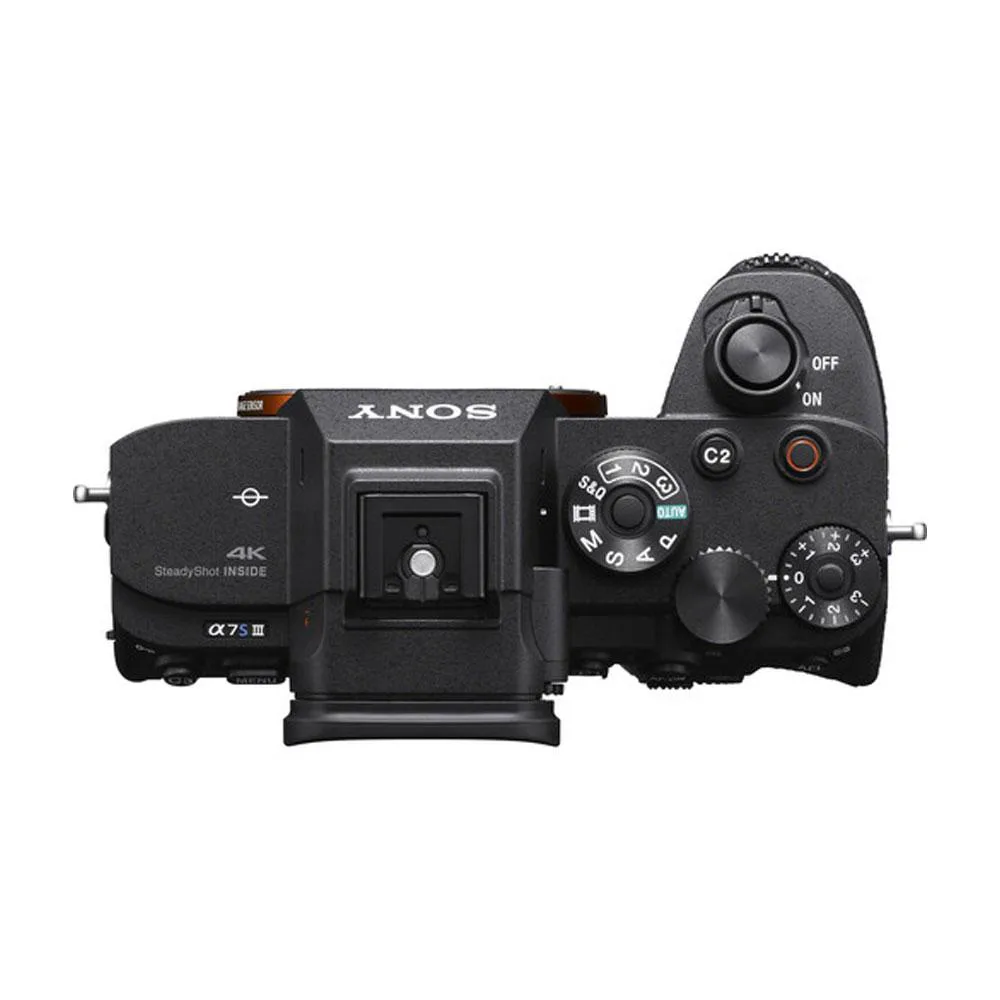 نمای بالا دوربین بدون آینه سونی Sony Alpha a7s III