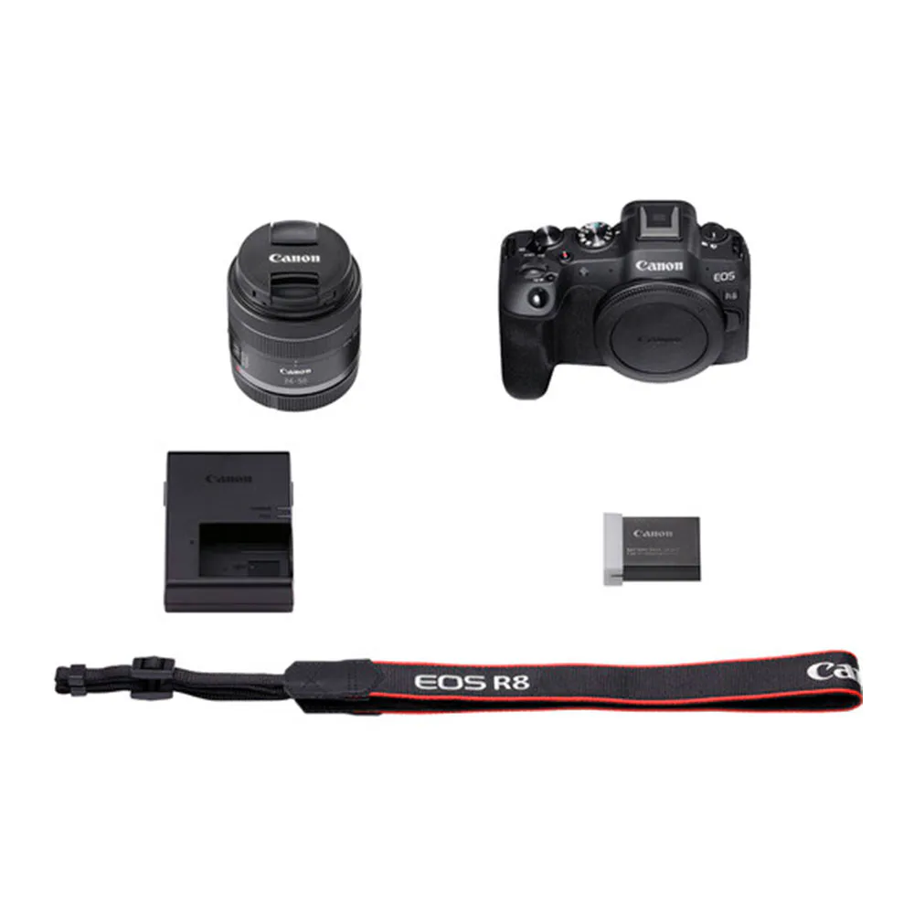 دوربین عکاسی بدون آینه کانن Canon EOS R8 with 24-50mm f/4.5-6.3 IS STM Lens — تصویر 8